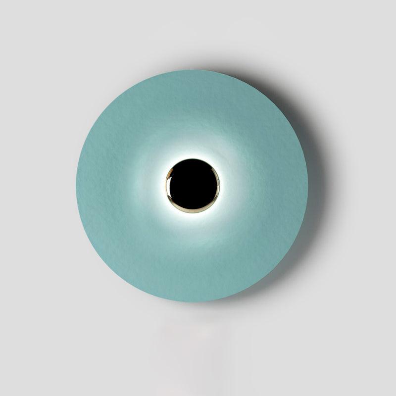 Moderne wandlamp eclips met LED verlichting voor woonkamer slaapkamer hal minimalistisch design rond metaal | Sulvida
