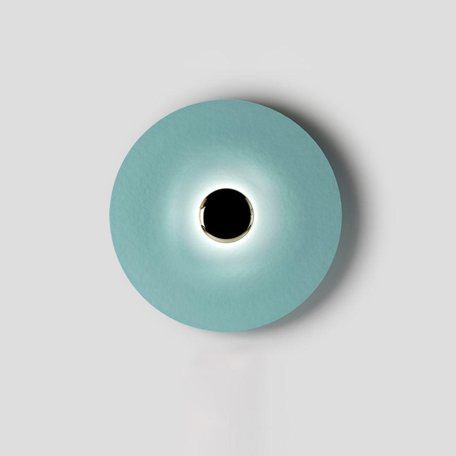 Moderne wandlamp eclips met LED verlichting voor woonkamer slaapkamer hal minimalistisch design rond metaal | Sulvida