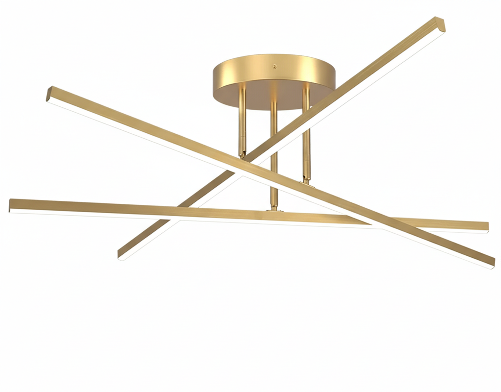 Moderne plafondlamp LED metaal warm wit koud licht dimbaar voor woonkamer slaapkamer eetkamer sfeerverlichting | Sulvida