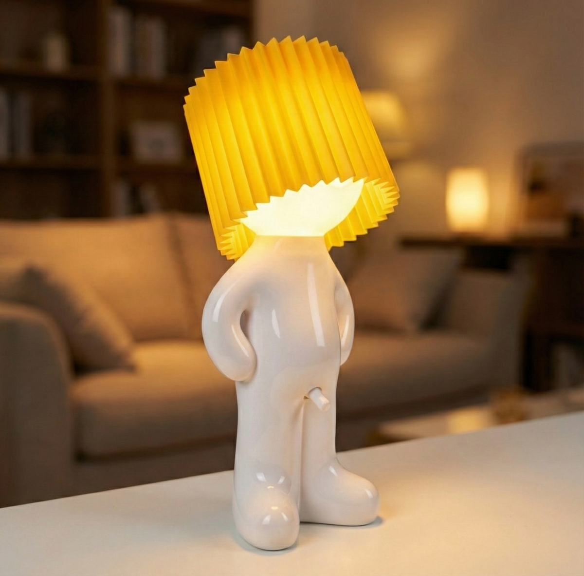 Draadloze LED-tafellamp met dimfunctie 29 cm 3000K warm wit USB-C oplaadbaar sfeerverlichting interieur | Sulvida
