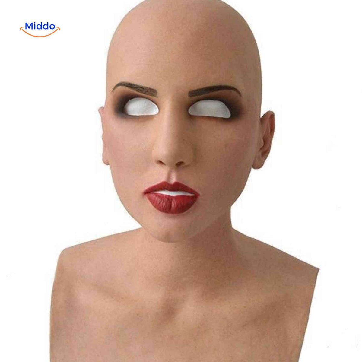 Latex Volledig Gezichtsmasker Oudere Man Realistisch Halloween Karakter Vermomming met Baard Feest Kostuum | Sulvida