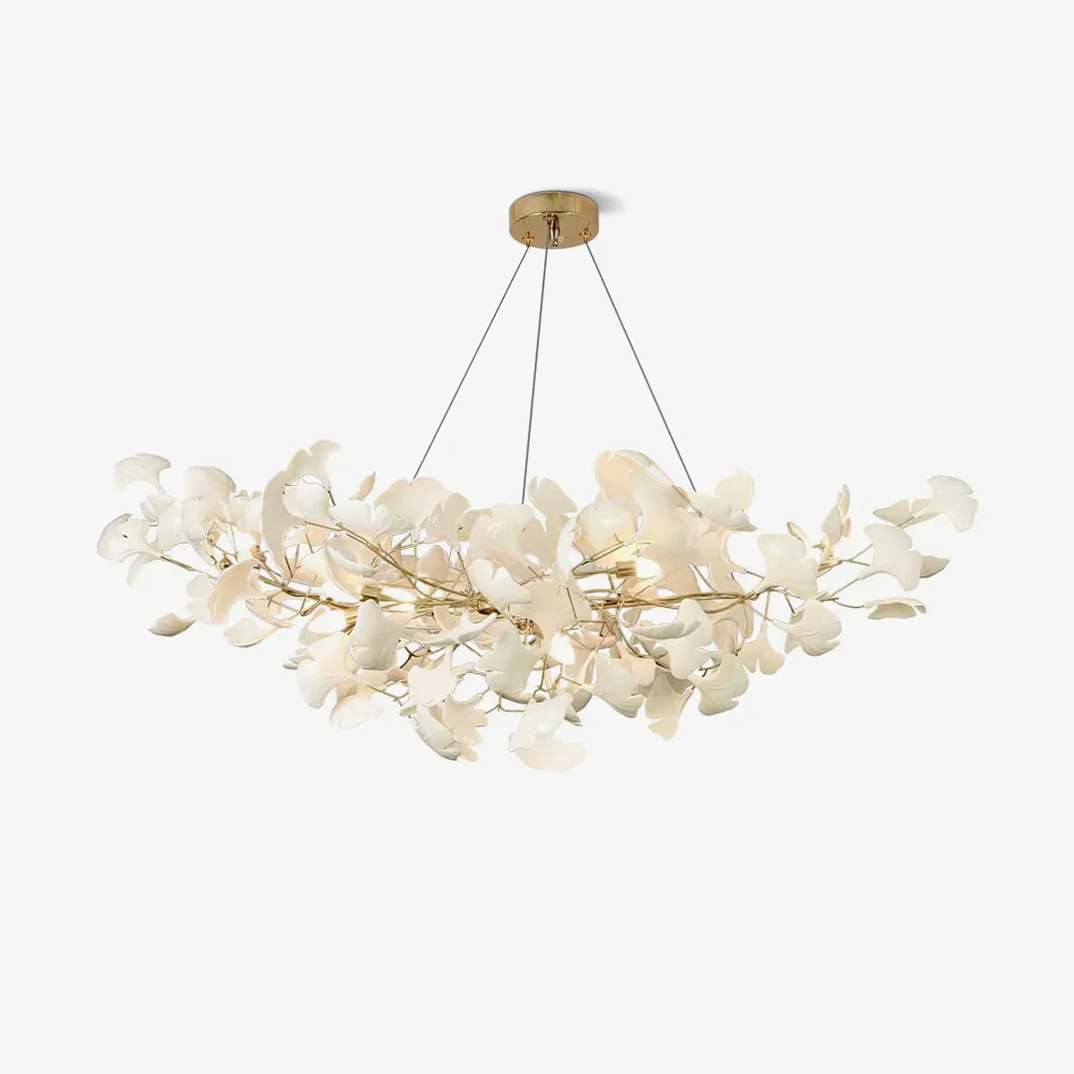 Keramische Hanglamp U-Vorm Goud Nikkel Metaal Kroonluchter Woonkamer Slaapkamer Decoratief Interieur | Sulvida
