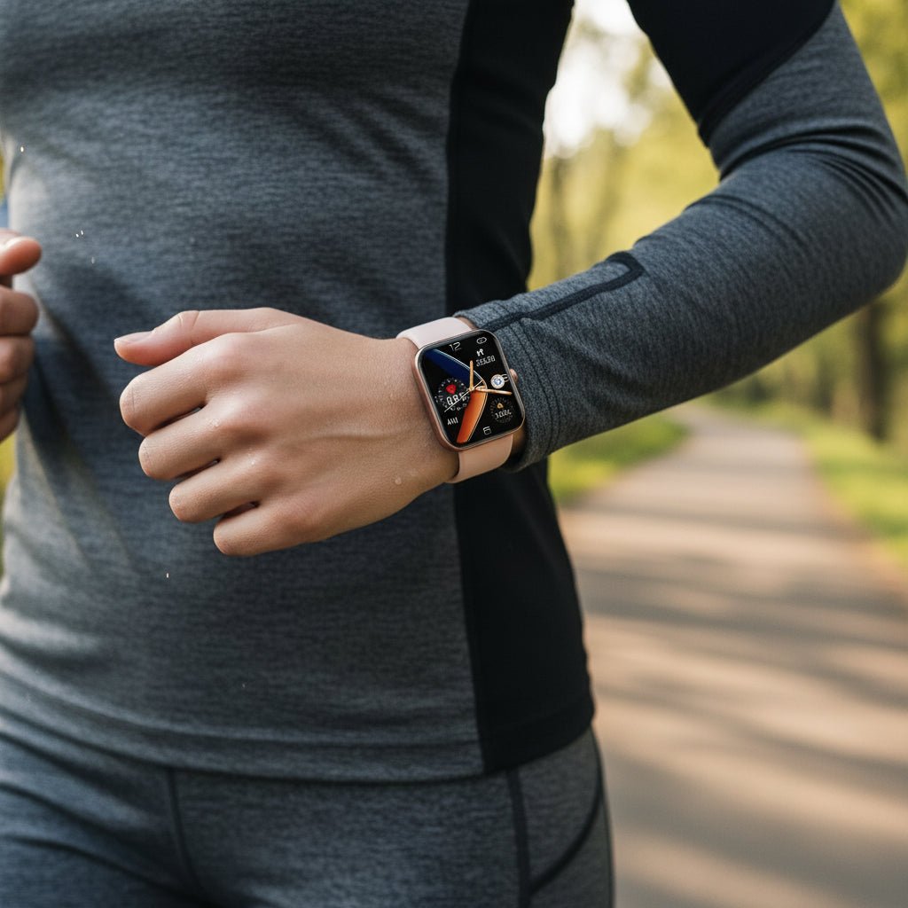Smartwatch Gezondheidsmonitor met Bloedsuiker Tracker en Hartslagmeter – Draadloos Fitness Horloge Sport | Sulvida