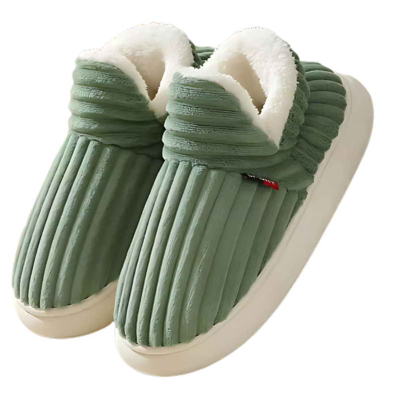 Teddy Pantoffels Pluche Slippers Dames Heren – Extra Zachte Indoor Huisschoenen Winter – Antislip Memory Foam Schuim Zool – Unisex – Maat 36-47 | Sulvida