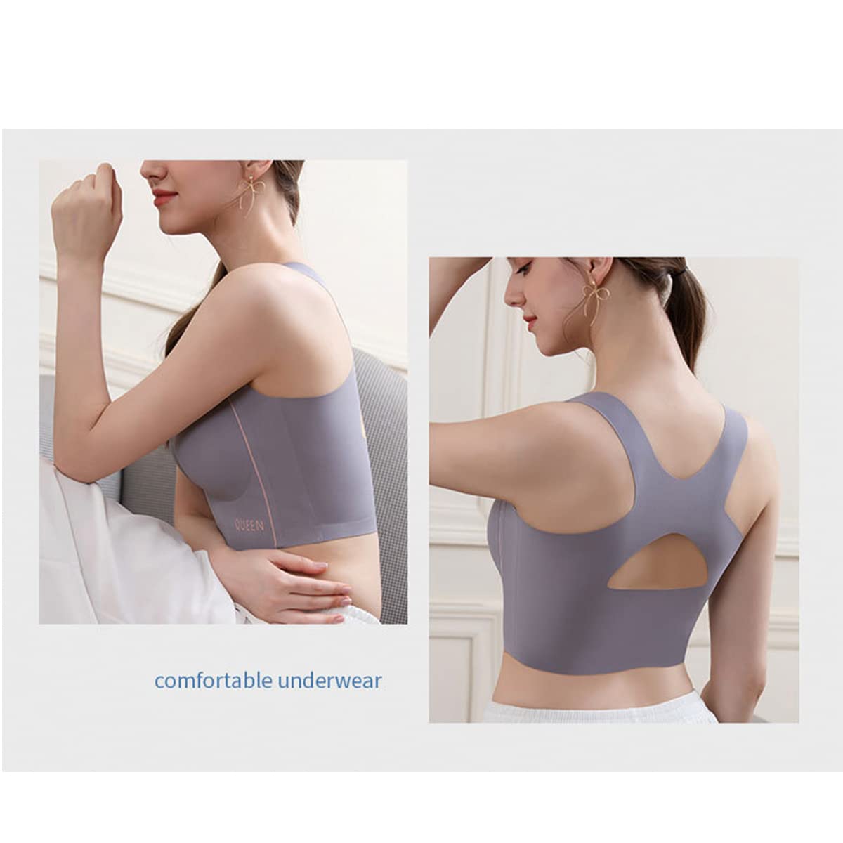 Push-Up BH Zonder Beugel met Draadloos Ondersteuning Extra Brede Bandjes Optimaal Comfort Dagelijks Gebruik | Sulvida