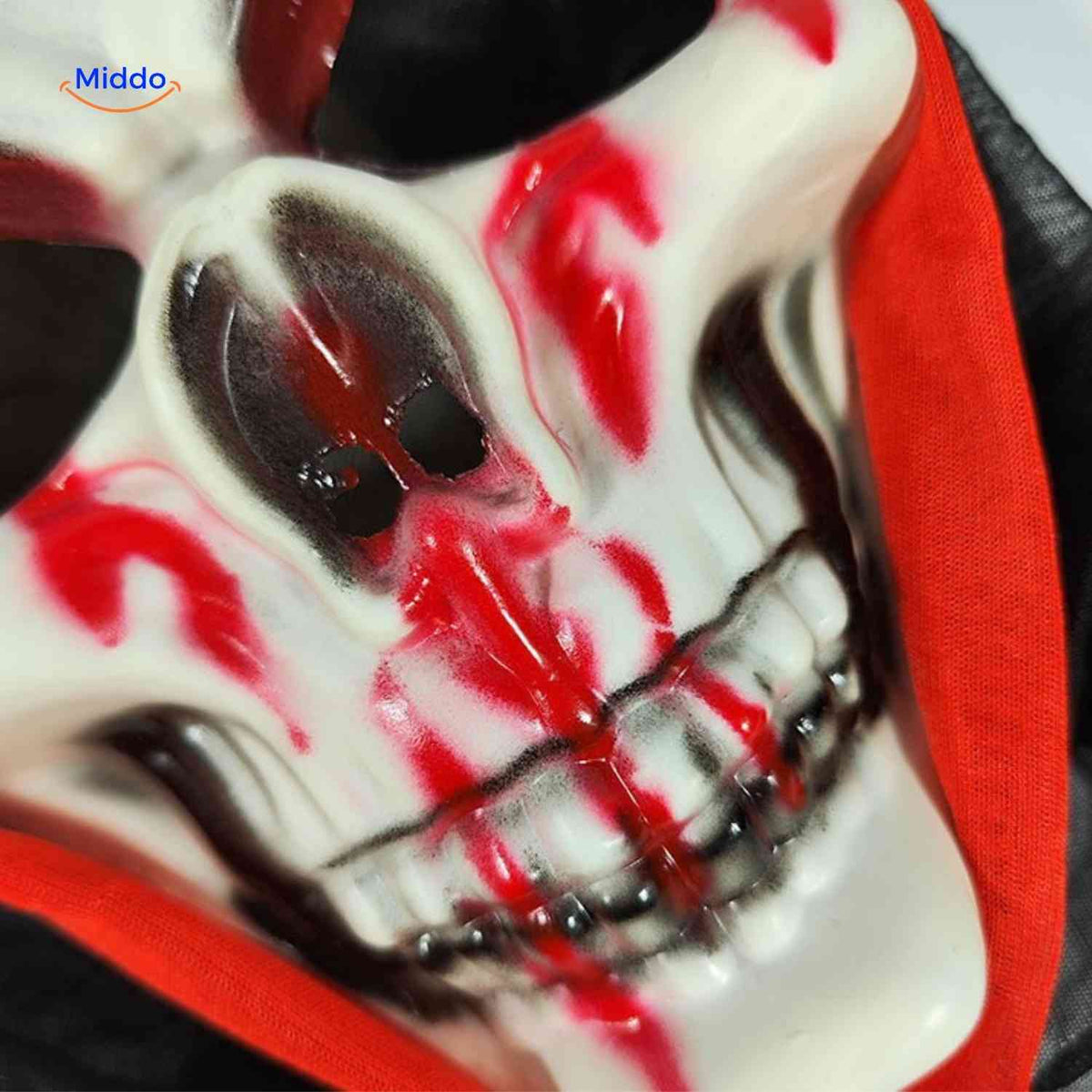 Magere Hein Verkleedset Met Cape Schedel Masker Handschoenen en Zeis Voor Halloween Feesten Carnaval | Sulvida