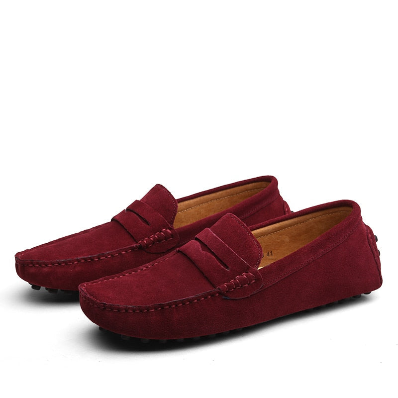 Suède loafers voor heren met moderne casual stijl en comfortabel design voor dagelijks gebruik | Sulvida