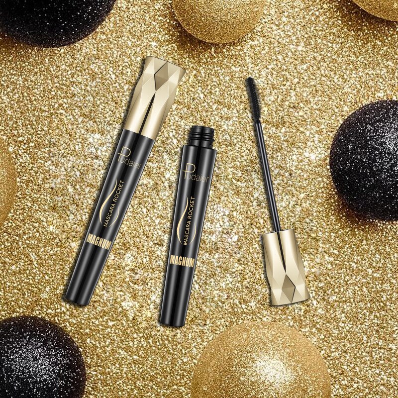 Volumegevende Mascara voor Langere en Volumineuze Wimpers - Zwarte Waterbestendige Make-up voor Dramatische Oogopslag | Sulvida