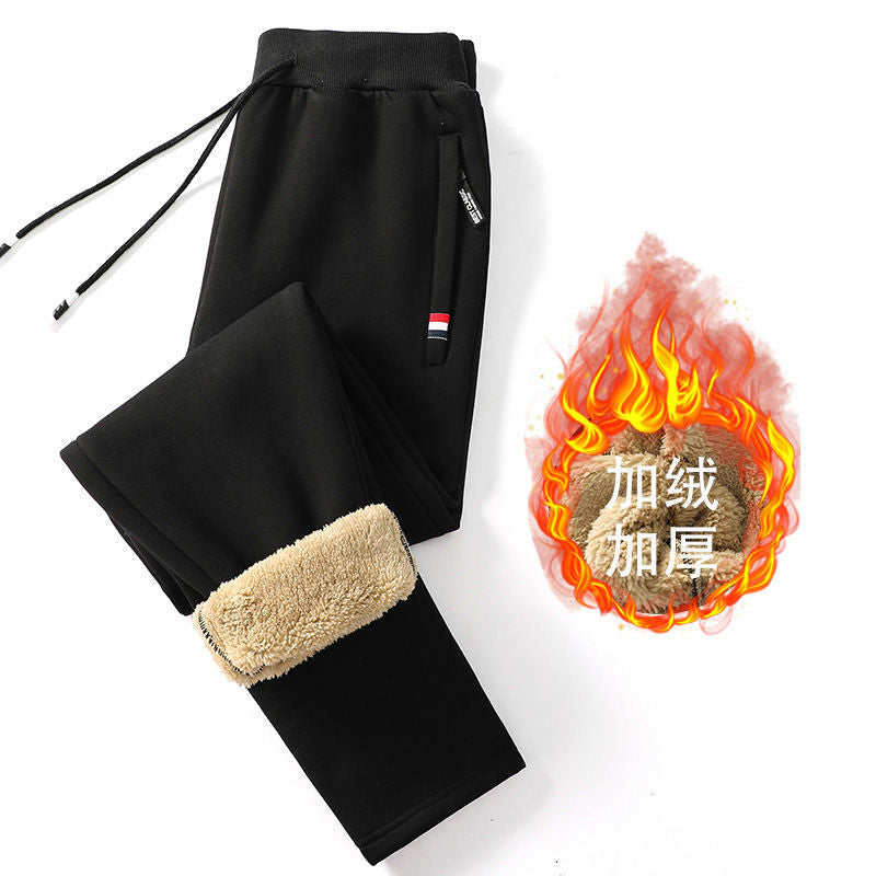 Pantalon thermique homme en polaire, pantalon d’hiver chaud, extensible, respirant et confortable, pantalon de jogging et de sport d’hiver | Sulvida