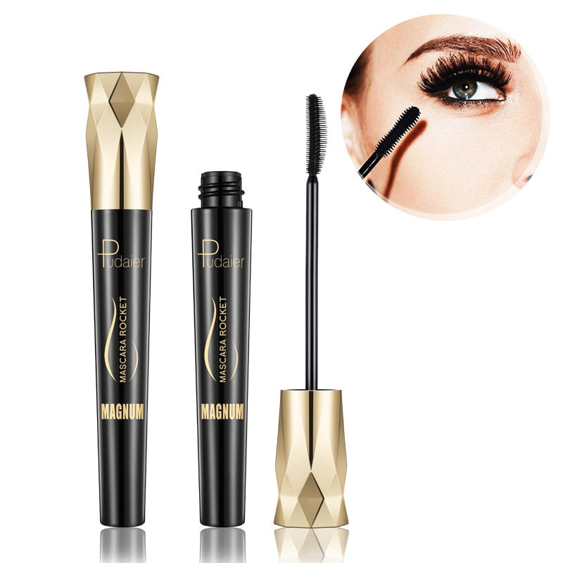 Volumegevende Mascara voor Langere en Volumineuze Wimpers - Zwarte Waterbestendige Make-up voor Dramatische Oogopslag | Sulvida