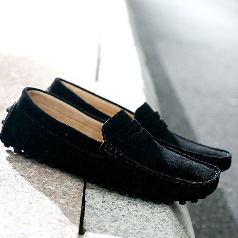 Suède loafers voor heren met moderne casual stijl en comfortabel design voor dagelijks gebruik | Sulvida
