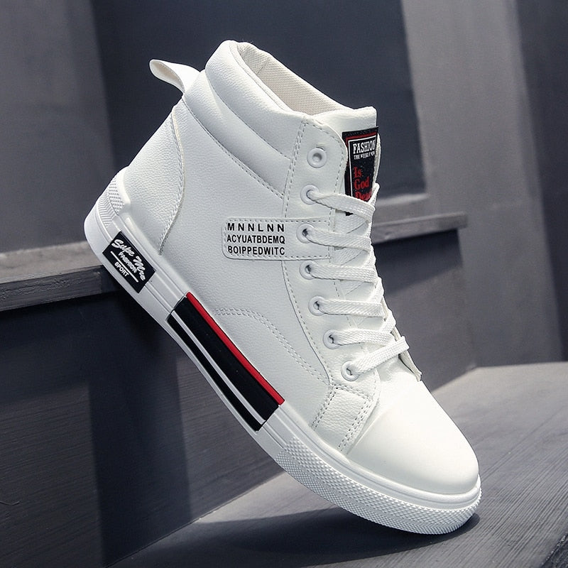 Heren Sneakers Hoge Schoenen met Trendy Ontwerp en Comfortabele Pasvorm voor Herfst en Winter Casual Stijl | Sulvida