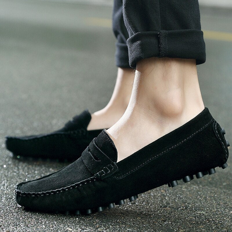 Suède loafers voor heren met moderne casual stijl en comfortabel design voor dagelijks gebruik | Sulvida