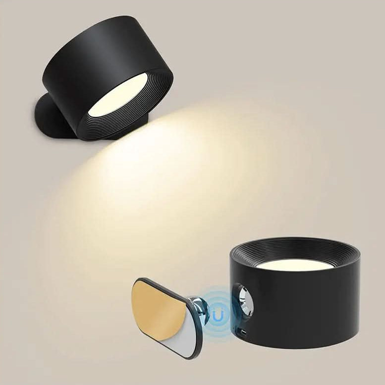 Draadloze Wandlamp LED Magnetisch Verstelbaar Dimbaar Oplaadbaar Sfeerlicht Modern Design Woonkamer Interieur | Sulvida