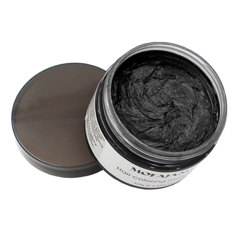 Uitwasbare Haarkleurwax 120g Tijdelijke Haarverf Styling Gel Waterbasis Plantextracten Meerdere Kleuren | Sulvida
