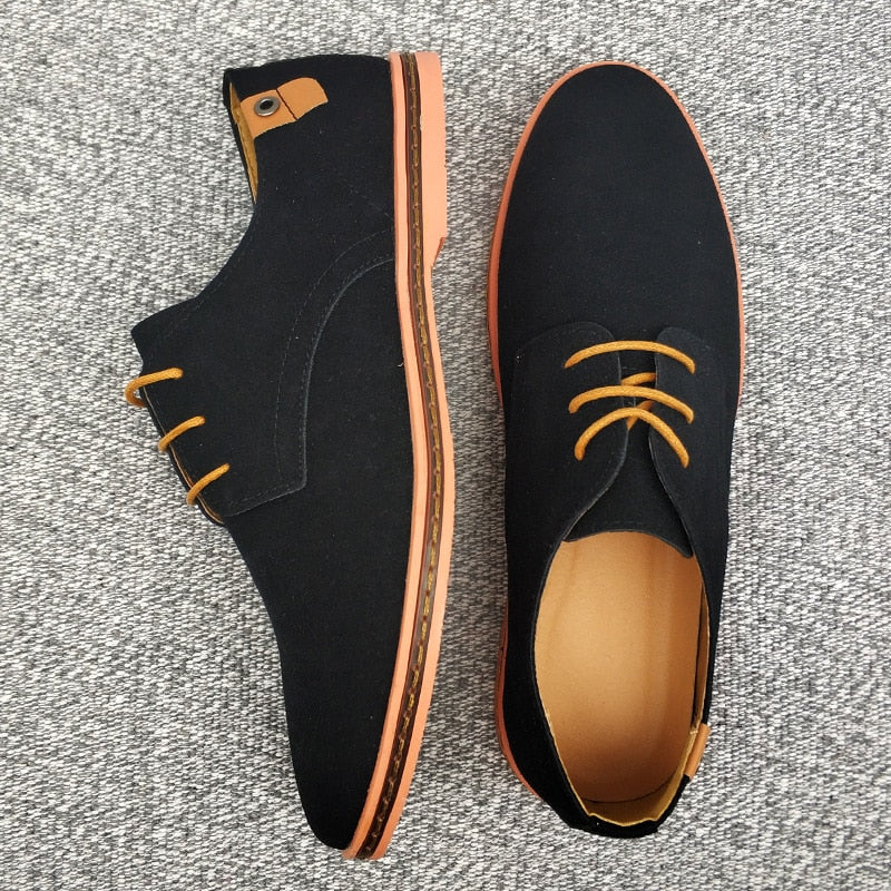 Oxford Herenschoenen met Vetersluiting voor Elegante en Casual Looks – Premium Leren Schoenen voor Heren in Diverse Kleuren – Stijlvolle Klassieke Schoenen voor Kantoor, Feesten en Dagelijks Gebruik | Sulvida