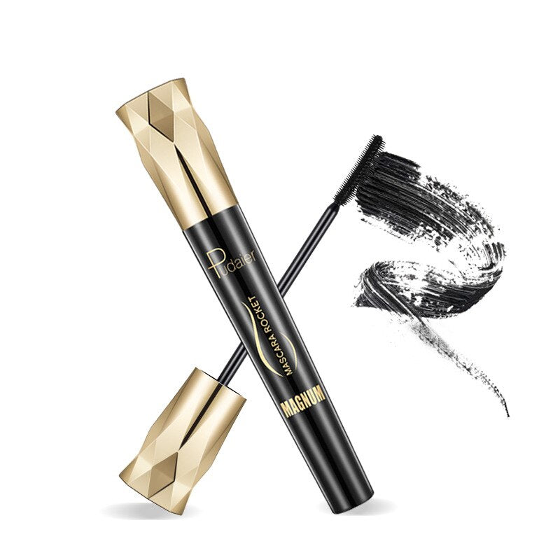 Volumegevende Mascara voor Langere en Volumineuze Wimpers - Zwarte Waterbestendige Make-up voor Dramatische Oogopslag | Sulvida