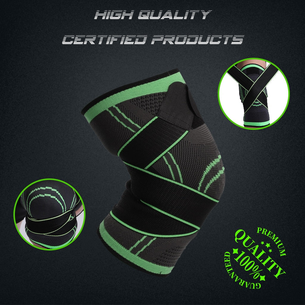 Compressie Kniebrace met 360° Ondersteuning voor Sport en Herstel | Sulvida