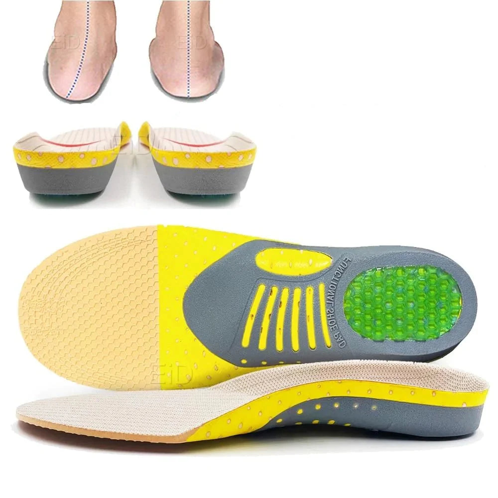 Steunende gelzolen voor hielpijn en voetboogpijn comfort dagelijks gebruik loopschoenen wandelschoenen | Sulvida