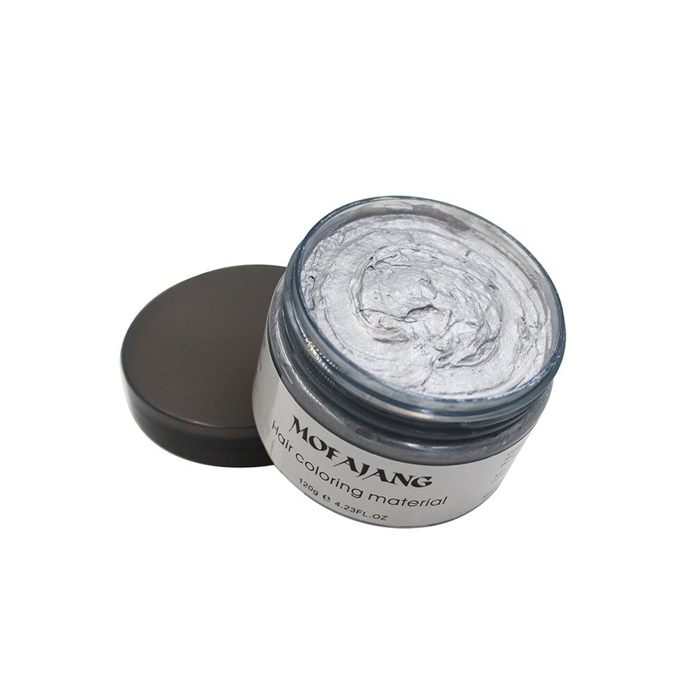 Uitwasbare Haarkleurwax 120g Tijdelijke Haarverf Styling Gel Waterbasis Plantextracten Meerdere Kleuren | Sulvida