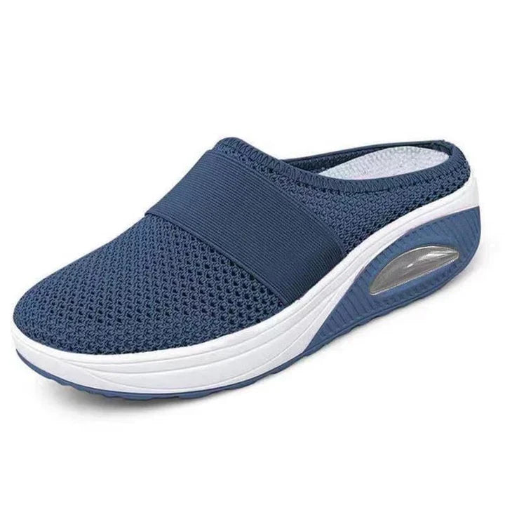 Instapschoenen met luchtkussen comfort elastische pasvorm antislip zool voor dagelijks gebruik wandelen | Sulvida