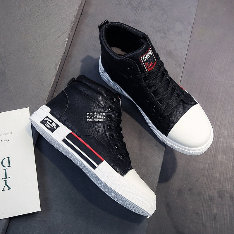 Heren Sneakers Hoge Schoenen met Trendy Ontwerp en Comfortabele Pasvorm voor Herfst en Winter Casual Stijl | Sulvida
