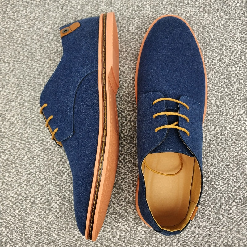 Oxford Herenschoenen met Vetersluiting voor Elegante en Casual Looks – Premium Leren Schoenen voor Heren in Diverse Kleuren – Stijlvolle Klassieke Schoenen voor Kantoor, Feesten en Dagelijks Gebruik | Sulvida