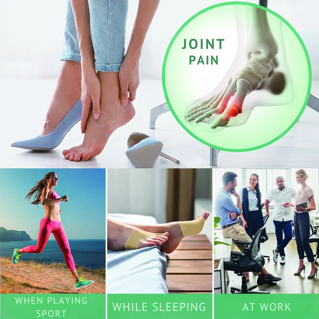 Teencorrector met Gelpad – Verlicht Hallux Valgus en Pijn | Sulvida