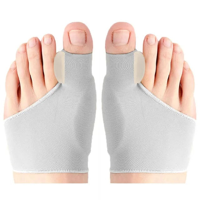 Orthopedische teencorrector siliconen gelkussentjes voor hallux valgus drukverlichting dagelijks loopcomfort | Sulvida
