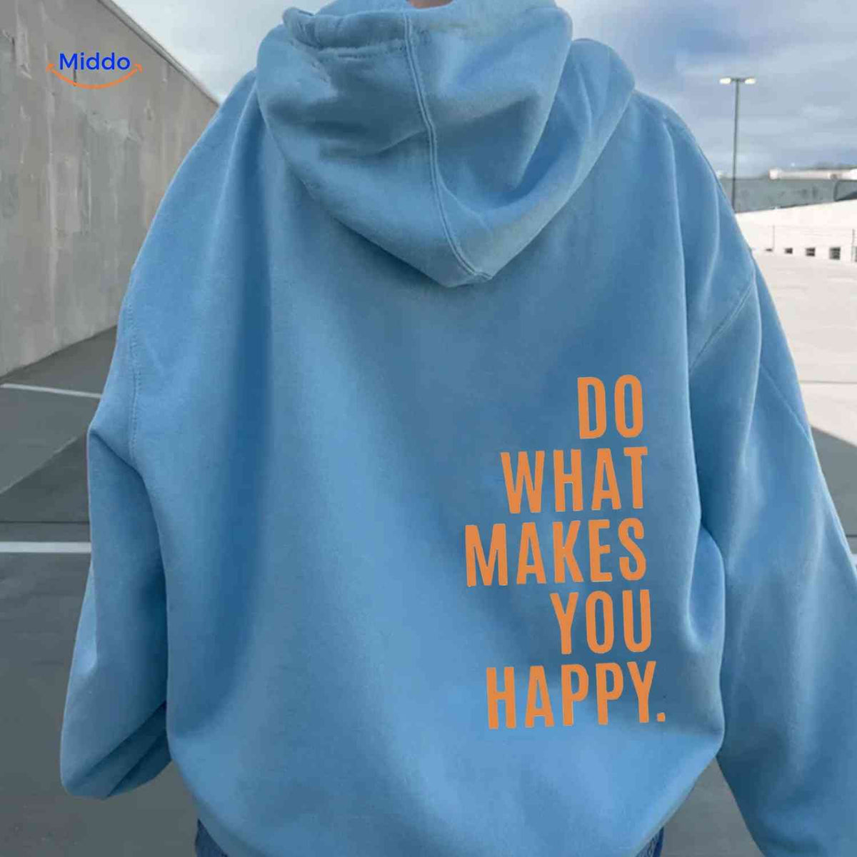 Oversized Hoodie met Motiverende Print Comfortabel Katoenen Sweater Streetwear Stijl Casual Unisex Mode | Sulvida
