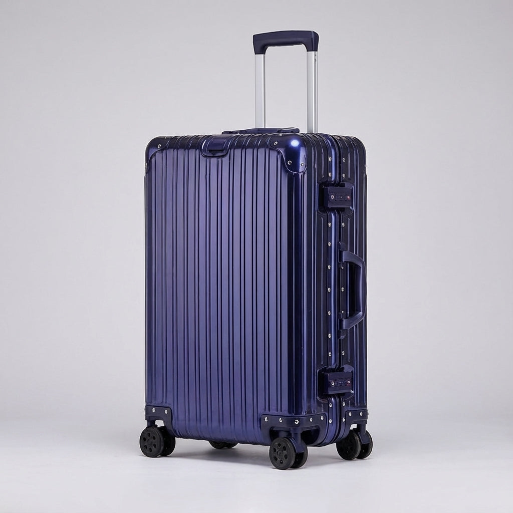 Hardshell Aluminium-Magnesium Reiskoffer Lichtgewicht met 4 Wielen Rolbagage TSA-Slot Handbagage Trolley | Sulvida
