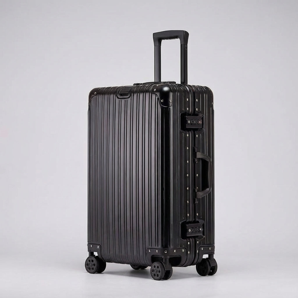 Hardshell Aluminium-Magnesium Reiskoffer Lichtgewicht met 4 Wielen Rolbagage TSA-Slot Handbagage Trolley | Sulvida