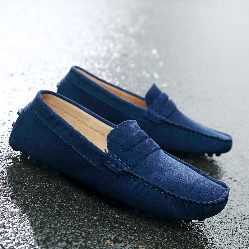 Suède loafers voor heren met moderne casual stijl en comfortabel design voor dagelijks gebruik | Sulvida