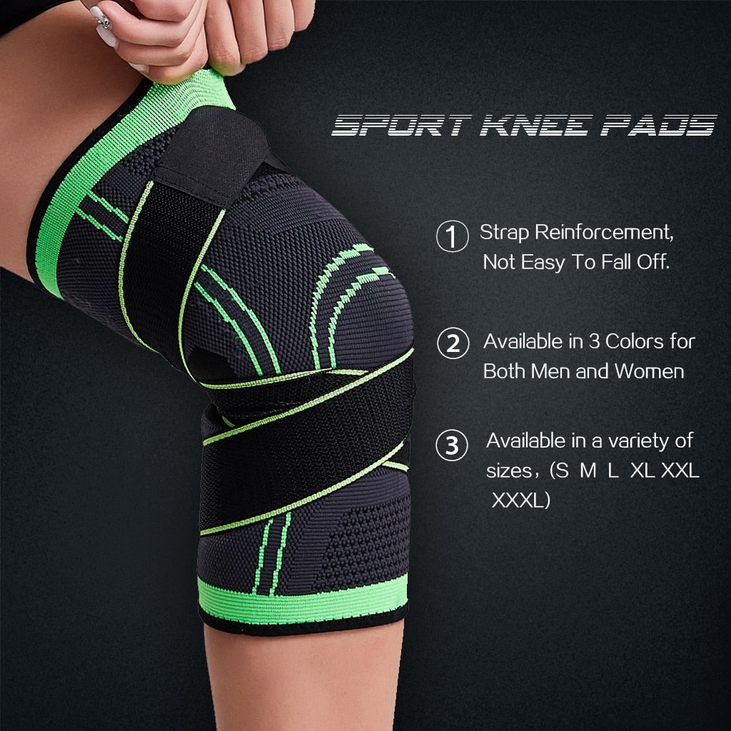 Compressie Kniebrace met 360° Ondersteuning voor Sport en Herstel | Sulvida