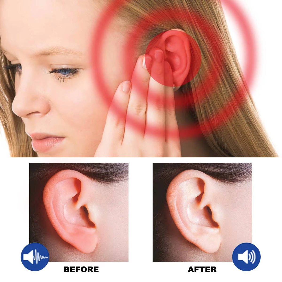 Oordruppels tegen oorsuizen en tinnitus natuurlijk herstellend kalmerend verlichtend gehoorbescherming 2 stuks | Sulvida
