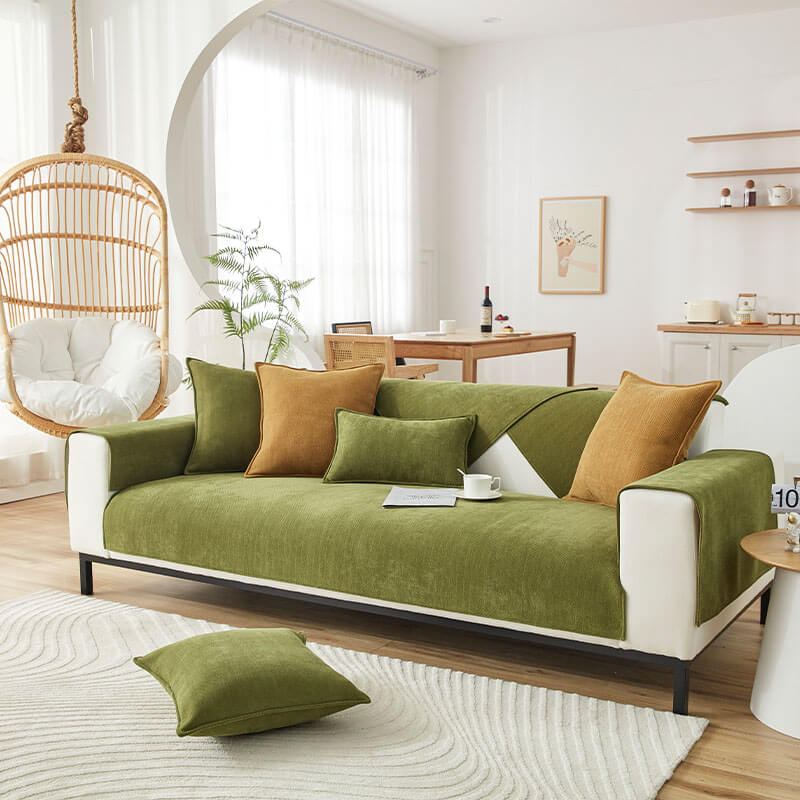 Chenille Bankhoes voor Huisdieren Beschermend Waterafstotend Antislip Bank Sofa Cover Meerdere Maten | Sulvida