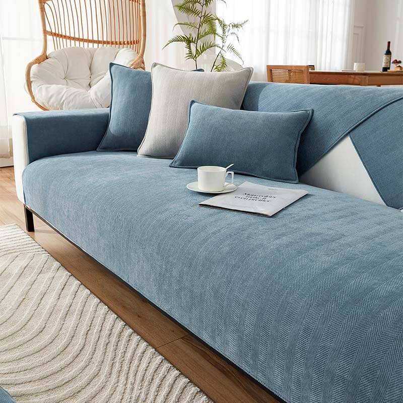 Chenille Bankhoes voor Huisdieren Beschermend Waterafstotend Antislip Bank Sofa Cover Meerdere Maten | Sulvida