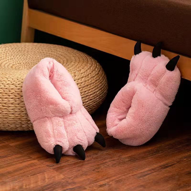 Berenpoot Sloffen Pluche Huisslippers Warm Comfortabel Antislip Unisex Pantoffels voor Binnen Herfst Winter | Sulvida