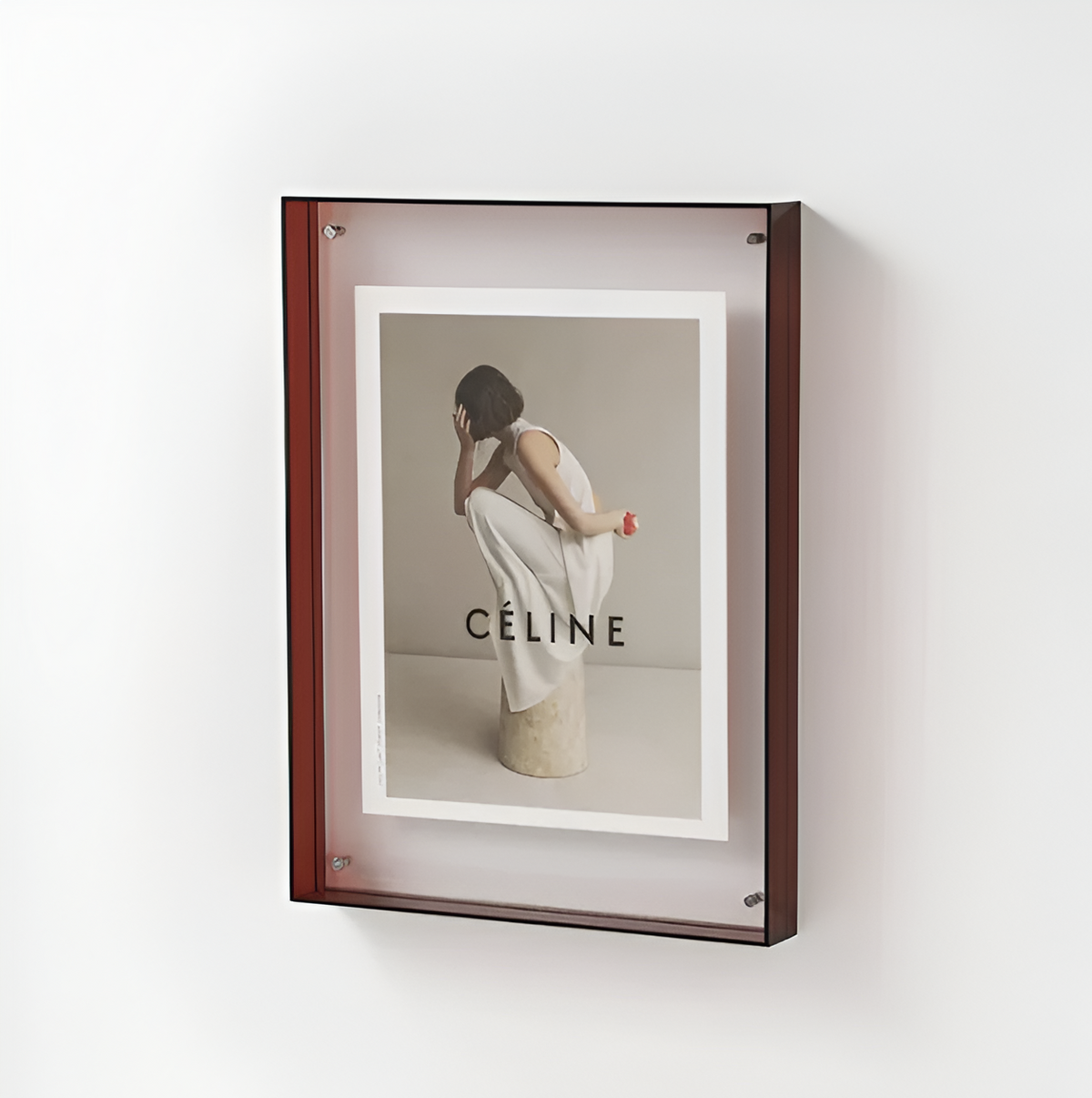 Transparante Acryl Fotolijst Stijlvol Minimalistisch Design Horizontaal Verticaal Modern Interieur Kantoor | Sulvida