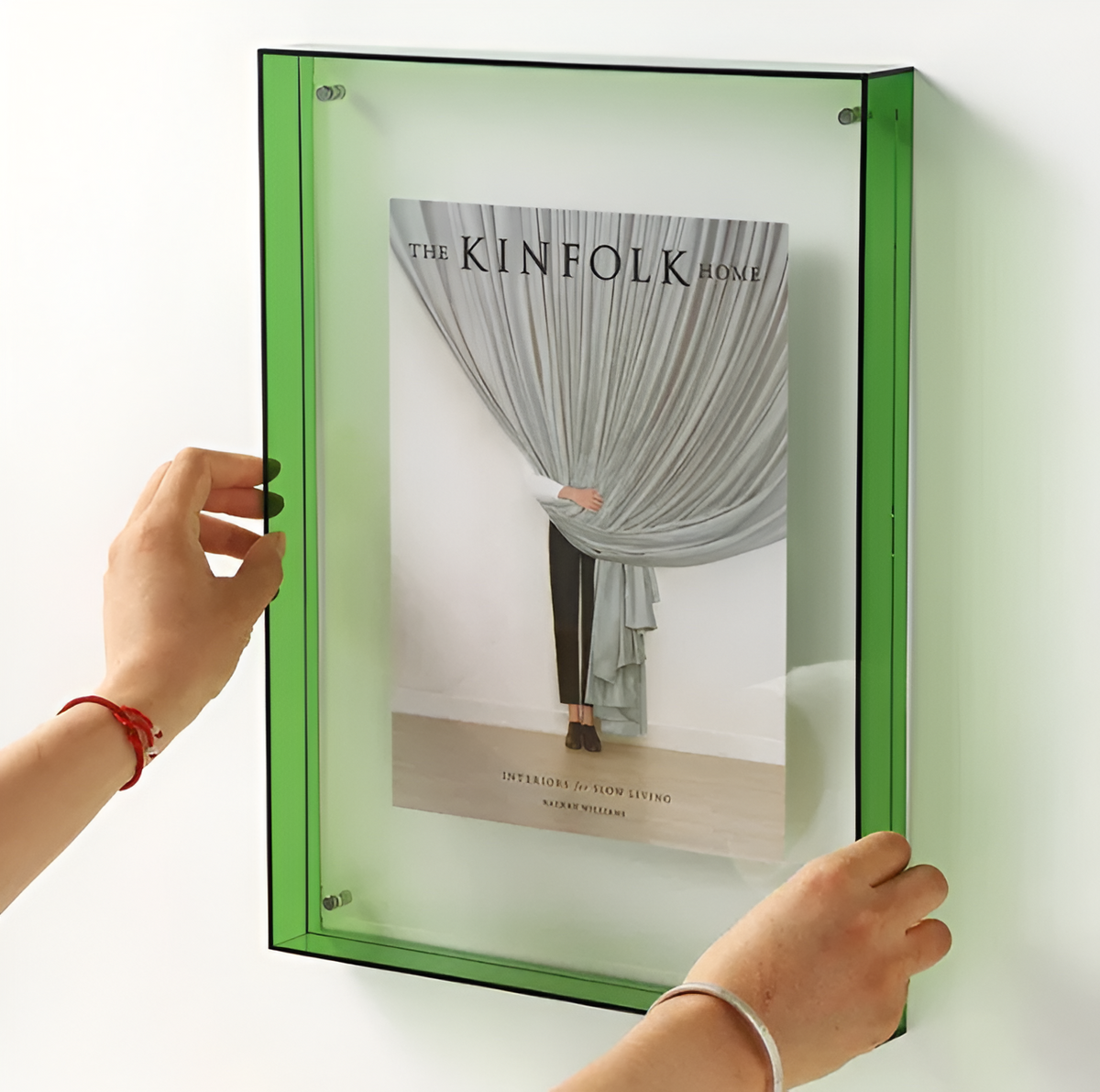 Transparante Acryl Fotolijst Stijlvol Minimalistisch Design Horizontaal Verticaal Modern Interieur Kantoor | Sulvida