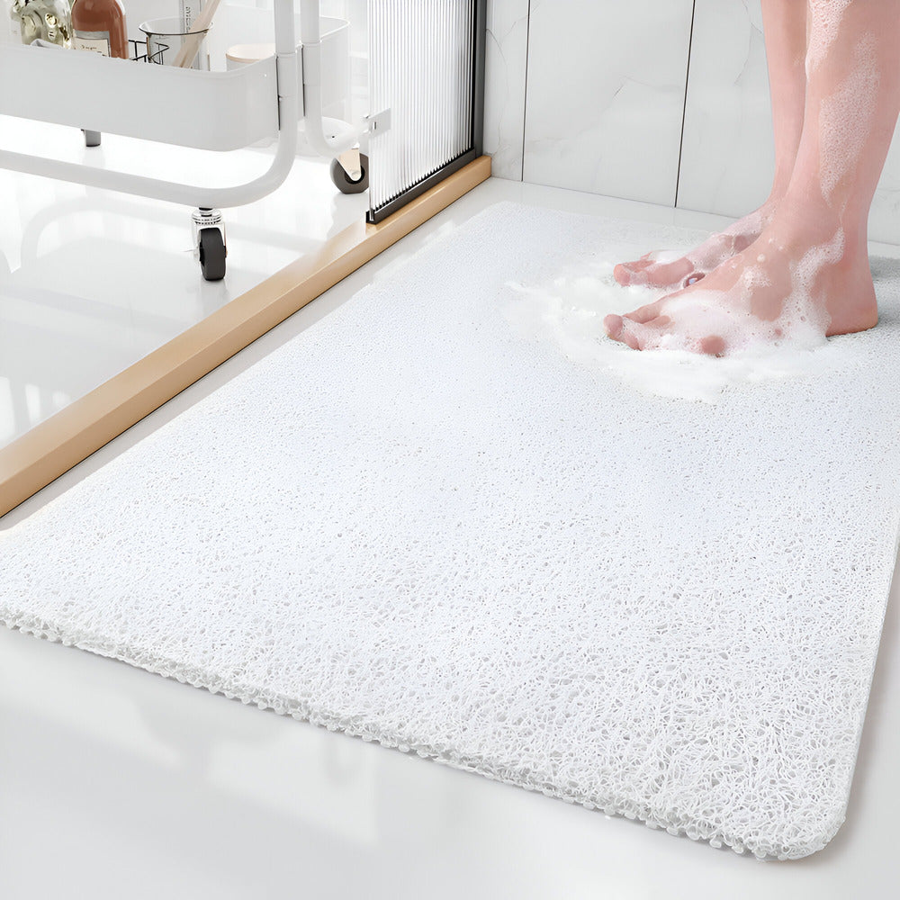 Antislip Badmat Kunststof Zacht Comfortabel Douchemat Extra Grip Sneldrogend Schimmelbestendig 40×60 50×80 cm | Sulvida