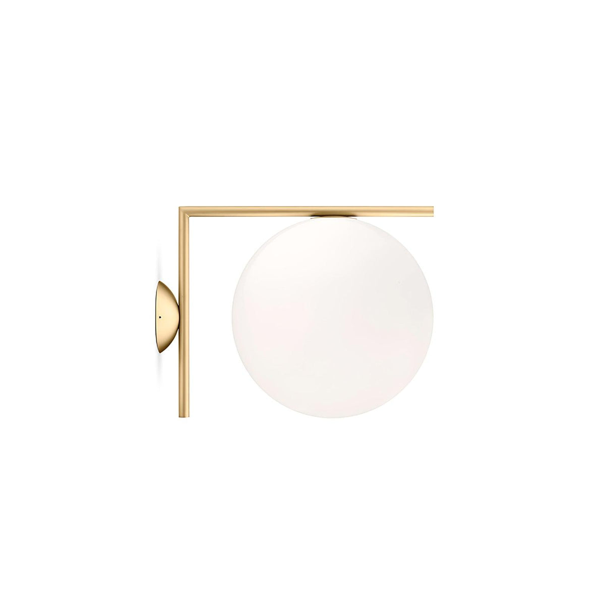 Wandlamp Geblazen Opaalglas Minimalistisch Goudkleurig Zwart Fitting E27 Modern Design Woonkamer Slaapkamer | Sulvida