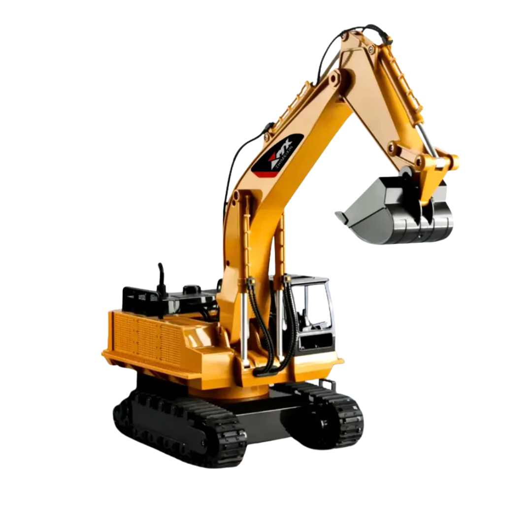 RC Constructievoertuig voor Kinderen met Afstandsbediening – Interactief Graafmachine Speelgoed Bouwvoertuig | Sulvida