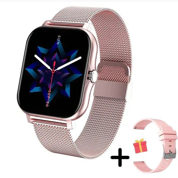 Multifunctionele smartwatch met gezondheidssensoren en lange batterijduur | Sulvida