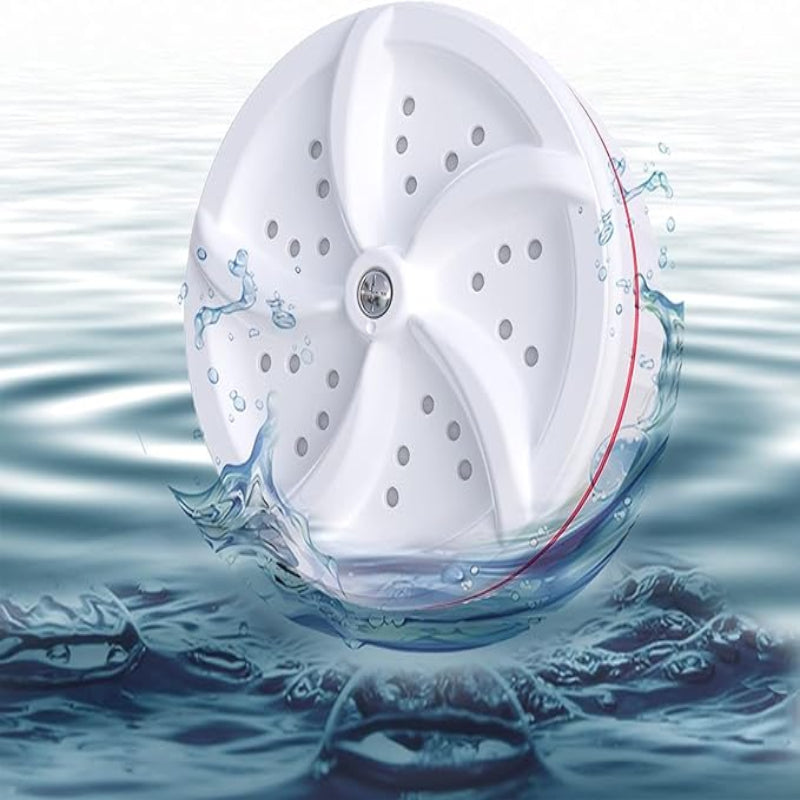 Draagbare Mini-Wasmachine Ultrasonisch Reinigingsapparaat voor Onderweg Compact Wastoestel Reis Kleding | Sulvida