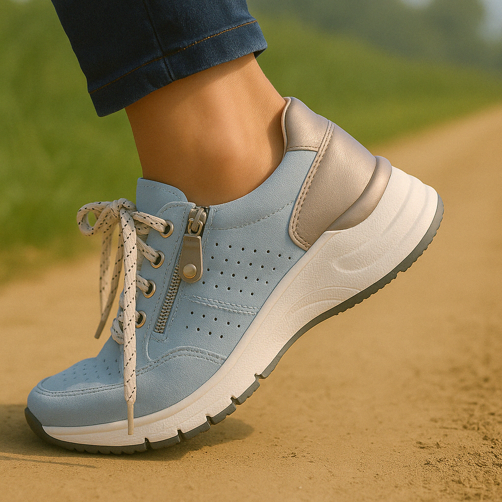 Orthopedische Dameswandelschoenen Isabella met Comfort en Stevige Steun voor Dagelijks Gebruik en Wandelen Verkrijgbaar Maat 35-42 | Sulvida