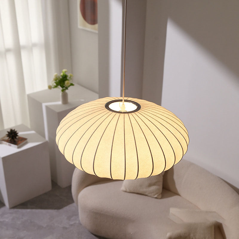 Hanglamp Zijde Look Bol 30-70cm Plafondlamp Woonkamer Eetkamer Eettafel Plafondverlichting Sfeerverlichting | Sulvida
