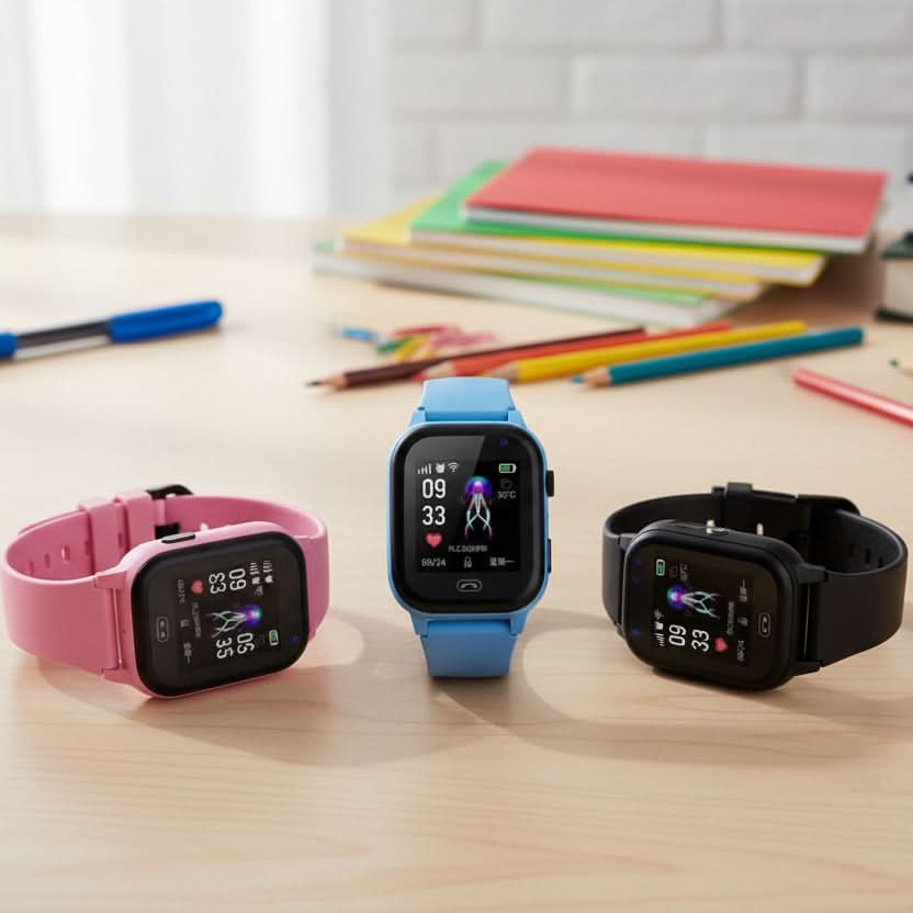 GPS Smartwatch voor Kinderen met Videobellen Real-Time Locatie Tracking Veilige Familie Communicatie Horloge | Sulvida