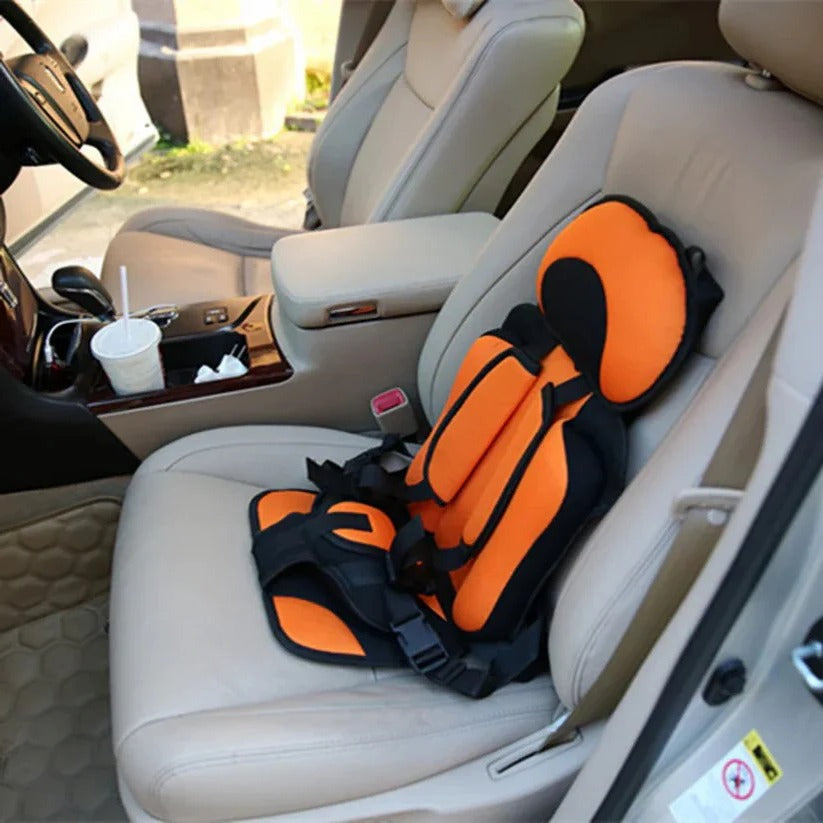 Opvouwbaar Reiszitje voor Kinderen met Vijfpuntsgordel – Compact Autostoeltje voor Onderweg – Veilig met Snelle Montage Taxi Huurwagen | Sulvida