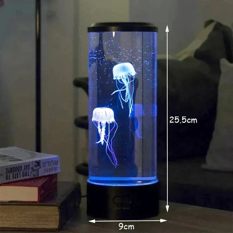 LED-Stemmingslamp Zwevende Kwal met Zachte Kleurwisseling voor Ontspanning Slaapkamer Bureau Decoratie | Sulvida